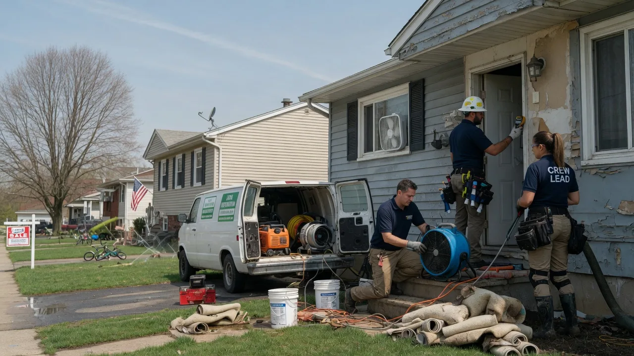 Flood Cleanup in Faxon, OK near me